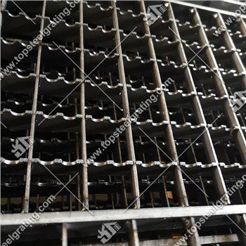 Rejilla de barra de acero galvanizado antideslizante